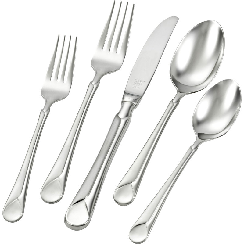 ZWILLING J.A. Henckels Lexi 45 Piece 18/10 Stainless Steel Flatware Set